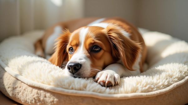 Optez pour un coussin déhoussable pour chien confortable et pratique